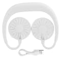 Miniatyrbild 1 av 4: EBTOOLS Hanging Neck Fan Mini Portable Fan Nackband Double Desktop USB Uppladdningsbar Lazy Hanging Style