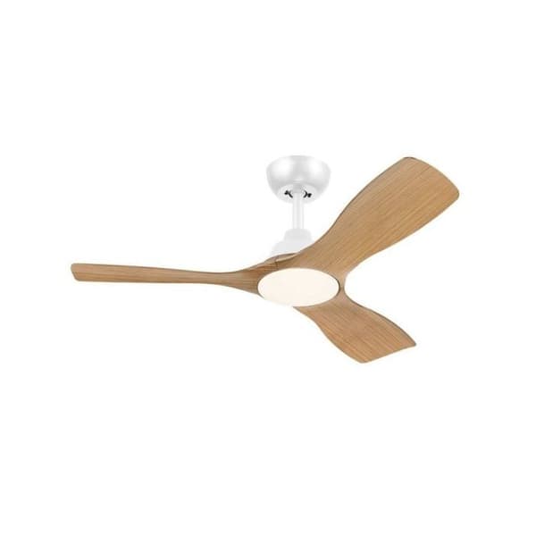 Philips Takfläkt med LED-lampa Fjärrkontroll 106cm 220V IP20 Vit/Trä
