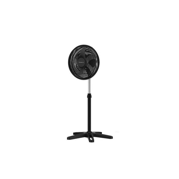ROWENTA Turbo Essential piedestalfläkt, kraftfull, design, hållbar, effektiv, ekodesignad, 3 hastigheter VU3110F0