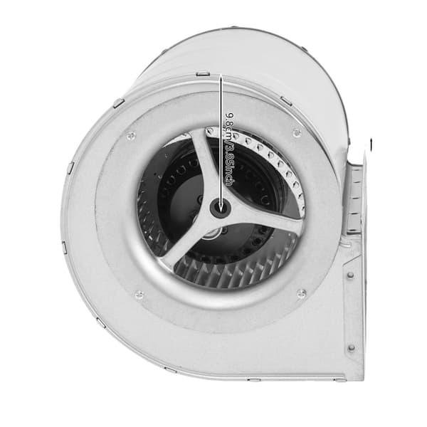Centrifugalfläkt, 300W effekt, 1300rpm hastighet, 840m³/h utgång,EU, Silver