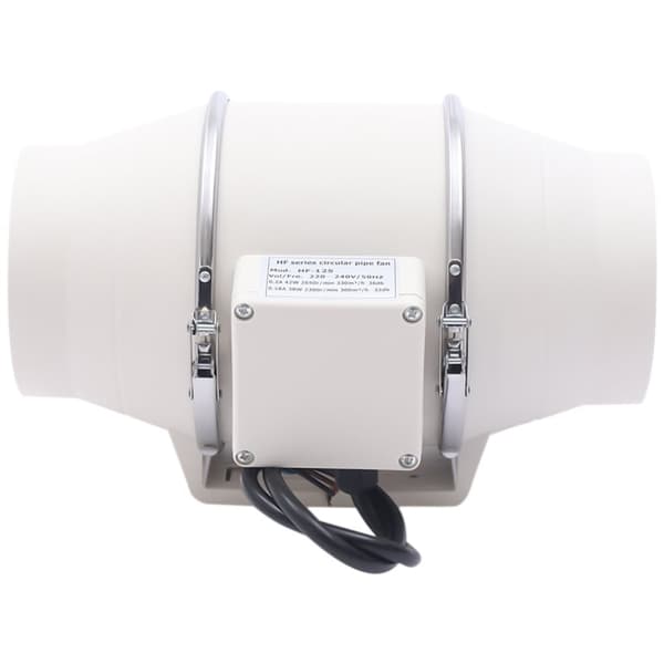 Afbudsventilator, Dobbelt Hastighed, 330 m³/t Luftstrøm