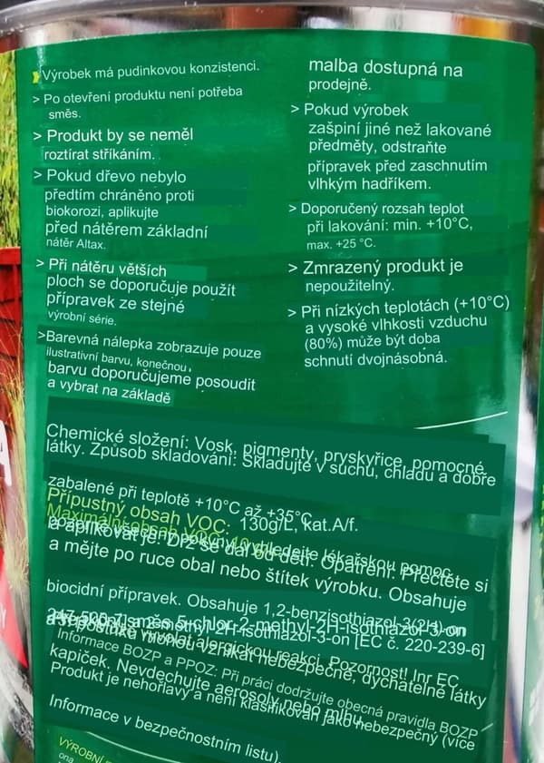 Puun ja betonin kyllästysaine, yksi kerros, antrasiitti, 0,75 l