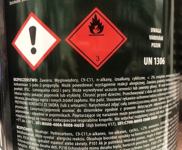 Vidaron filmdannende imprægnering 5L bleget eg beskyttende og dekorativ