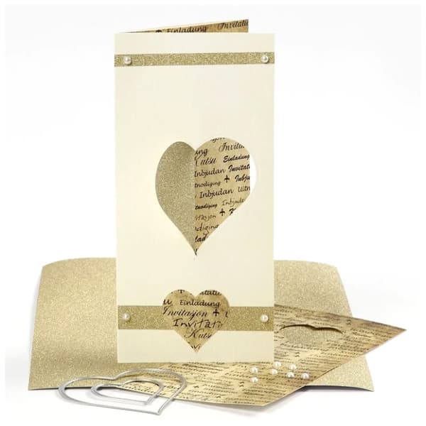 Glitterpapper i block - A4 - 150 g - 30 ark