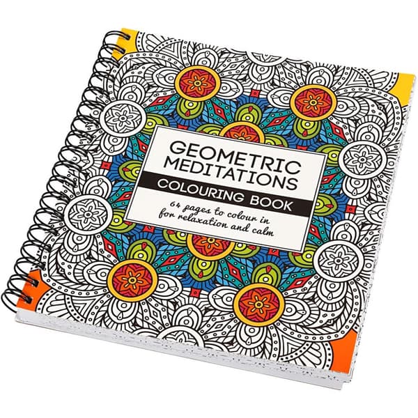 Målarbok Mindfulness - Antistress Coloring - Geomatric