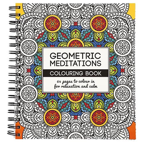 Målarbok Mindfulness - Antistress Coloring - Geomatric