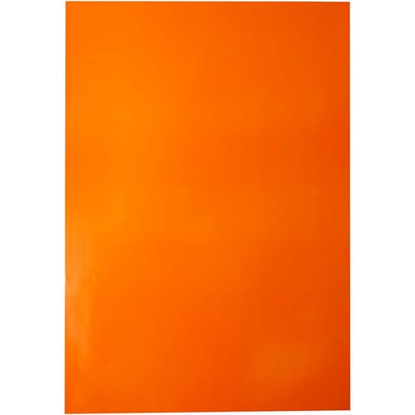 Glanspapper - 32x48 cm - 80 g - Orange - 25 ark