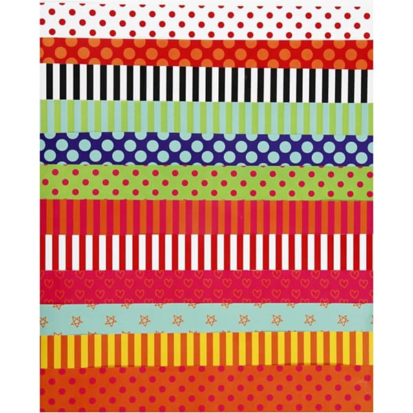 Glanspapper med tryck - 32x48 cm - 80 g - 100 ark