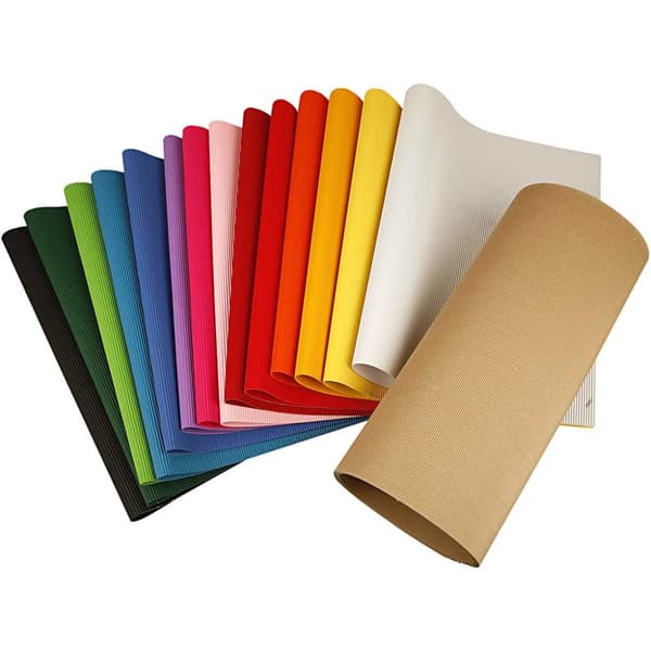 Wellpapp - 50 x 70 cm - 80 g - 15 ark