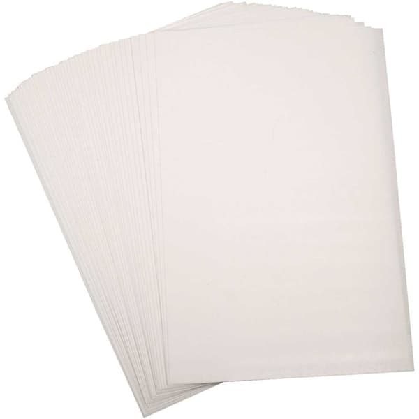 Krympplast Vit - Blank & Matt yta - 20x30 cm - 10 st