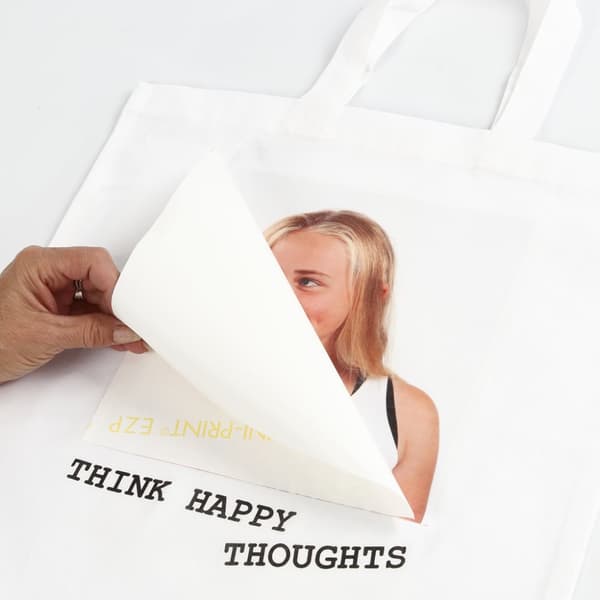 Transferark - 21,5x28 cm - Transparent - Till ljusa textilier - 5 ark