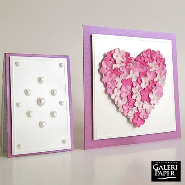 Pärlemo Papper A4 - Varm Vit - 50 ark - 100g