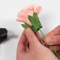 Miniatyrbild 5 av 9: DIY Pysselkit Kräppapper - Stor Bukett - 240 delar