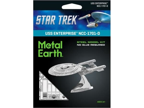 Metal Earth Star Trek USS Enterprise NCC-1701-D Metallirakennussarja