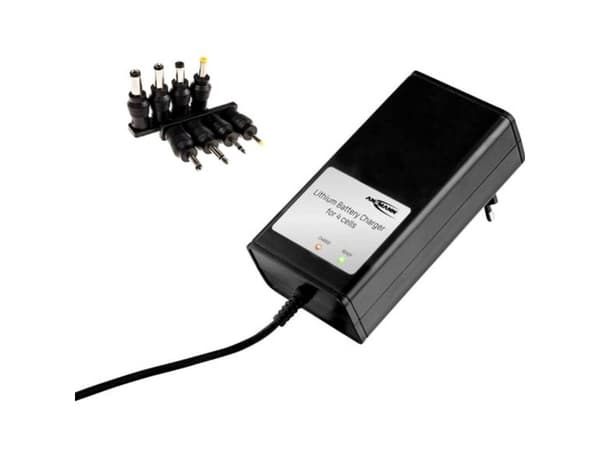 Ansmann LBC-4celler Batteripakkelader 2000 mA Li-Ion