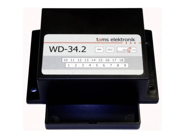 TAMS Elektronik 43-02358-01-C Kabinet Tilbehør til sporskiftedekoder WD-34.2
