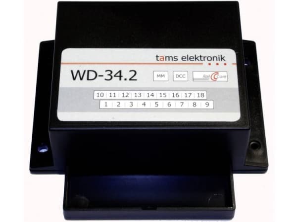 TAMS Elektronik 43-02358-01-C Kabinet Tilbehør til sporskiftedekoder WD-34.2
