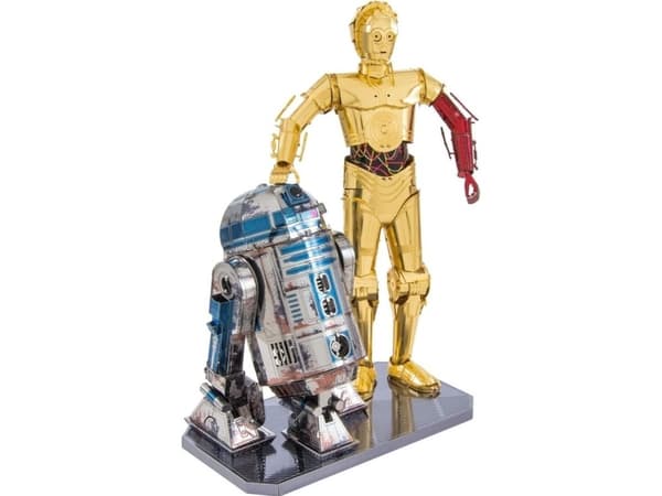 Metal Earth Star Wars Set C-3PO + R2D2 Metalbyggesæt