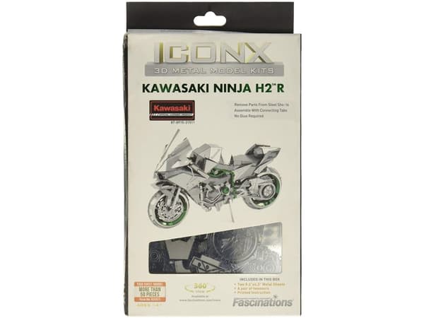 Metal Earth Iconx Kawasaki Ninja Green Metalbyggesæt