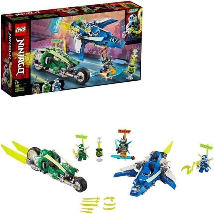 LEGO NINJAGO 71709 Jay og Lloyds racerbiler