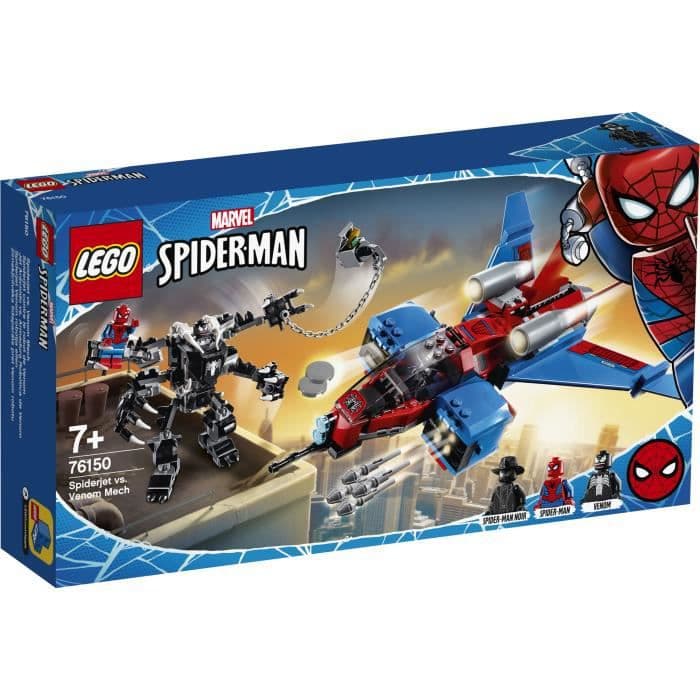 LEGO Super Heroes 76150 - Venoms Spider-jet vs. Robot