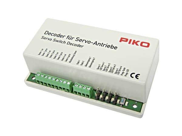 Piko 55274 Decoder For Servo Drives, Rail Vehicle, Multicolored