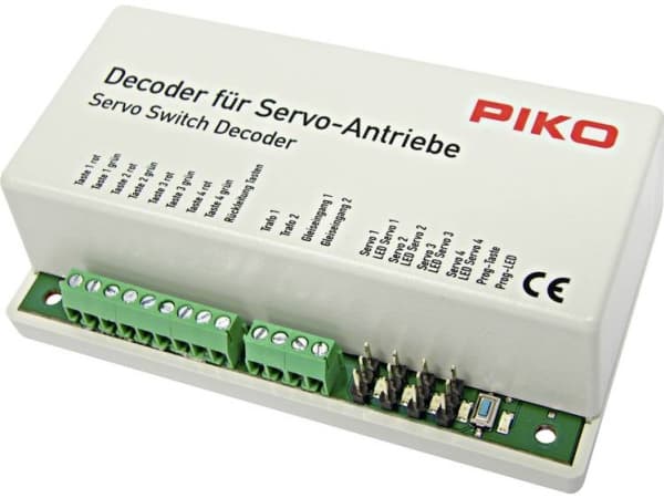 Piko 55274 Decoder For Servo Drives, Rail Vehicle, Multicolored