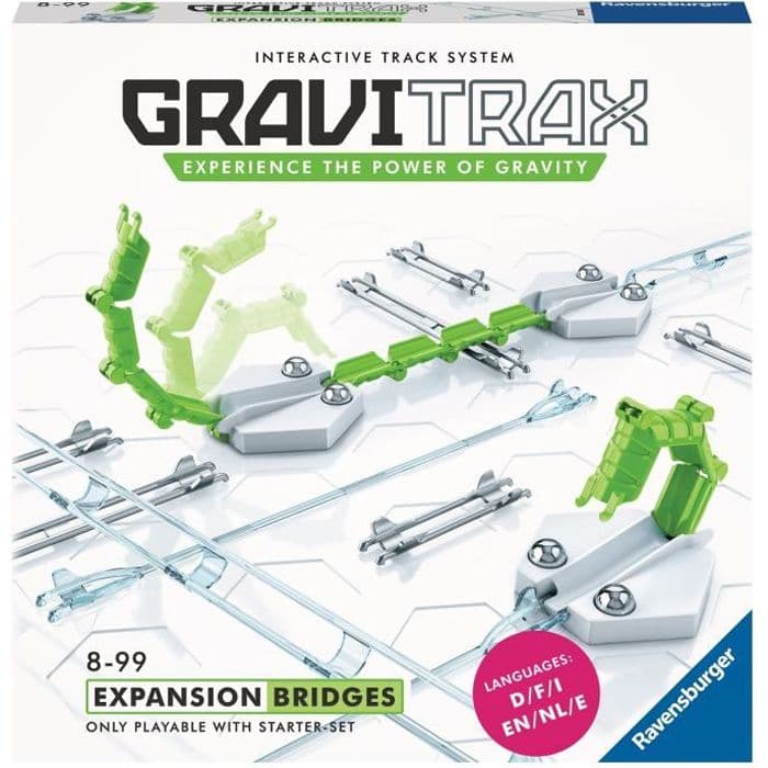 RAVENSBURGER - GraviTrax förlängningssats Broar / broar och skenor
