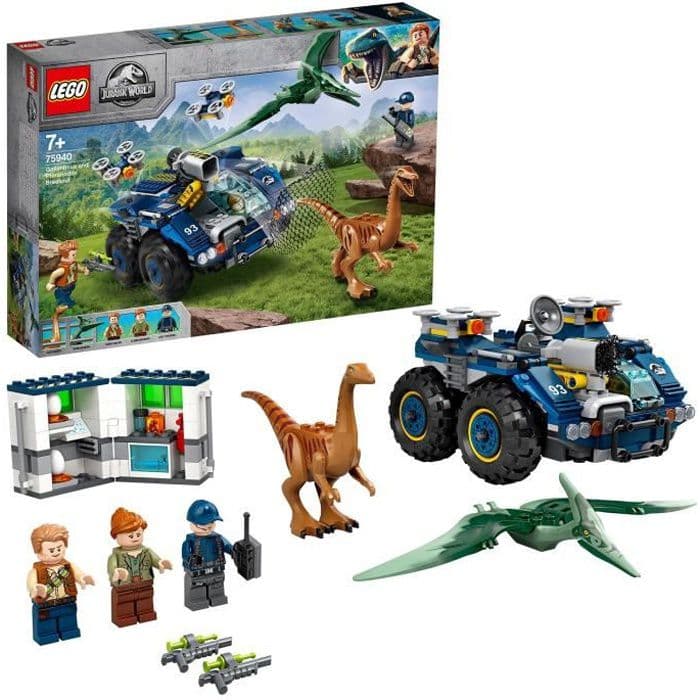 LEGO Jurassic World 75940 Flugt fra Gallimimus og Pteranodon