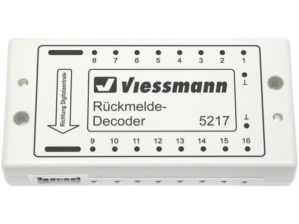 Viessmann 5217 s88-Bus moduuli, kaapelilla, pistokkeella, palaute-dekooderi Viessmann 5217 s88-Bus moduuli, kaapelilla, pistokkeella