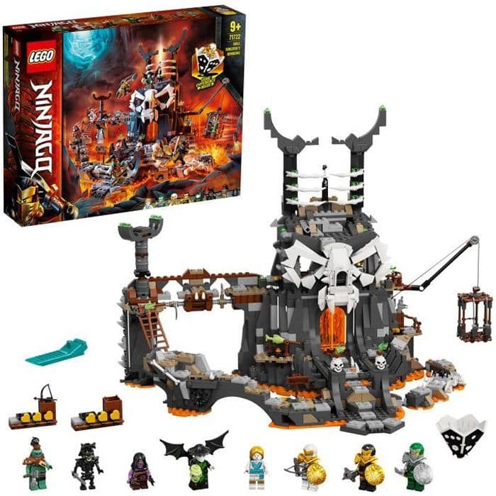 LEGO NINJAGO 71722 Skull Wizard Dungeon