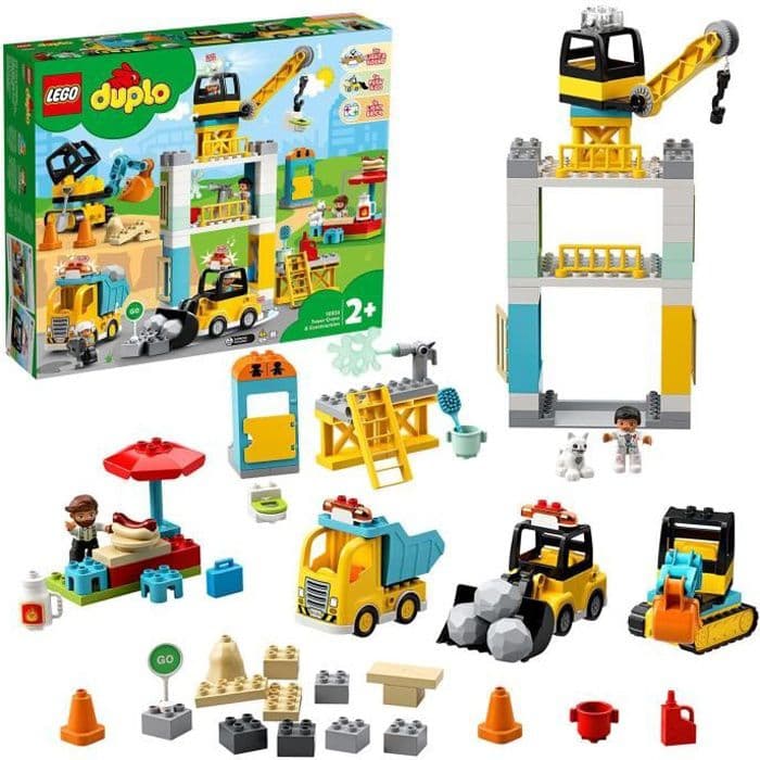 LEGO DUPLO 10933 Kranen og byggeudstyr