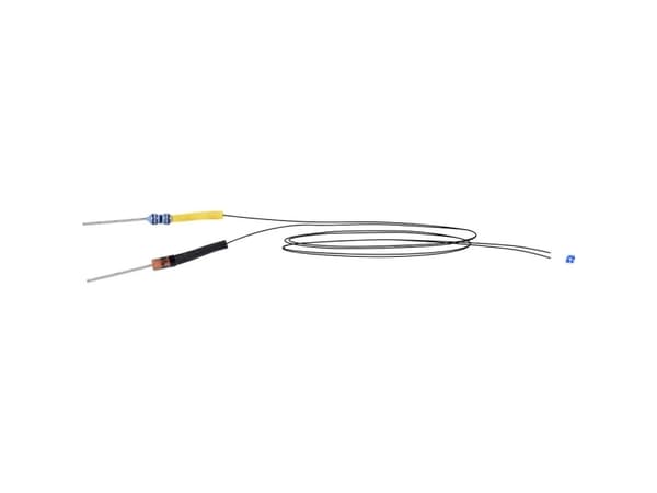 Viessmann 3564 LED mit Kabel, blau 5er LED Blå