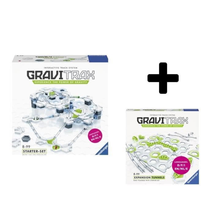 GRAVITRAX - Lot Starter Set + Tunnels förlängningsset