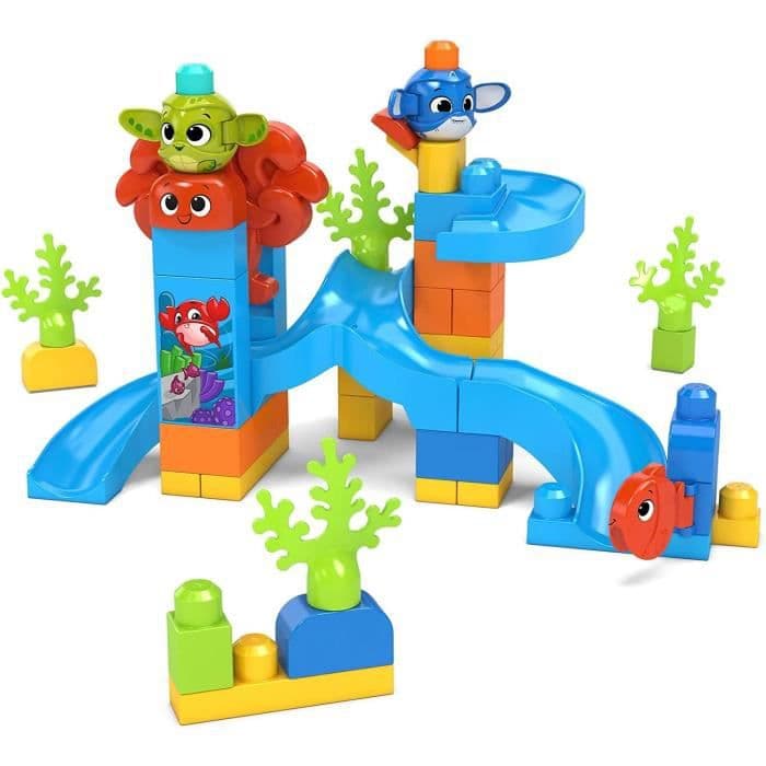 MEGA BLOKS Første bygherrer kigger A Blocks Aventure Sous-Marine - 12 måneder og +