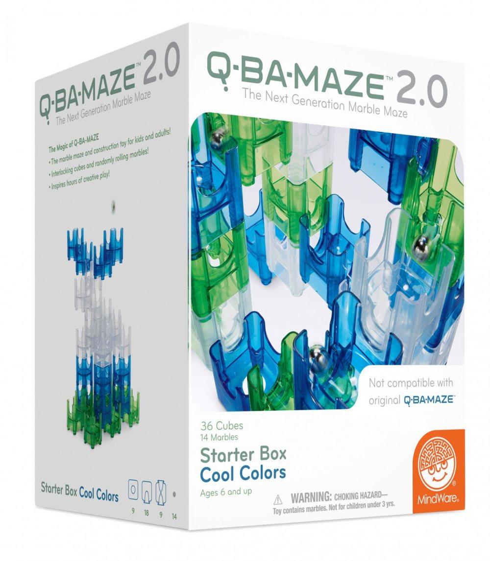 Q-Ba-Maze Starter Box Cool Colors