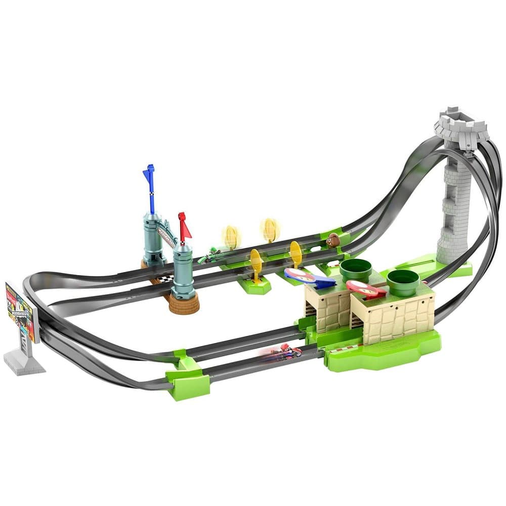 Hot Wheels Mario Kart - Circuit Lite Track Set