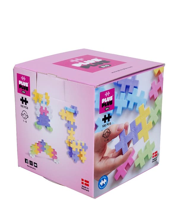 BIG Pastell Mix / 100 pcs Plus-Plus