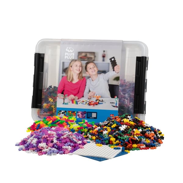 Förvaringsbox Mix / 2400 bitar, Plus-Plus