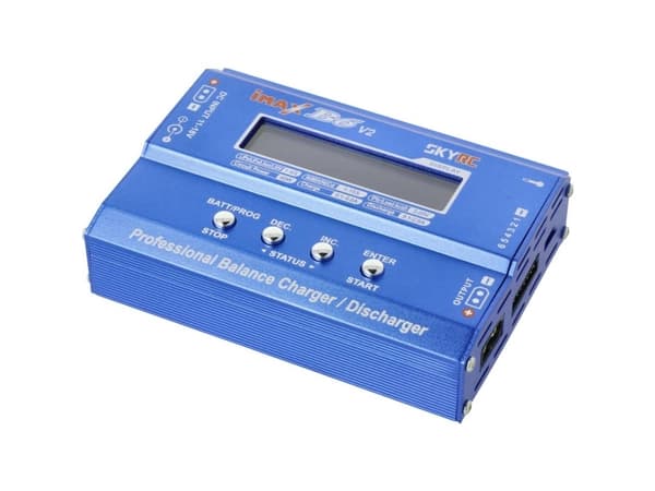 SkyRC SK-100161, Lithium jern fosfat (LiFePO4), Lithium polymer (LiPo), Lithium-Ion (Li-Ion), Nikkel-Cadmium..., Overophedning