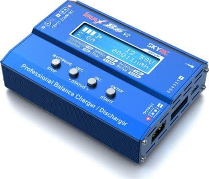 SkyRC SK-100161, Lithium jern fosfat (LiFePO4), Lithium polymer (LiPo), Lithium-Ion (Li-Ion), Nikkel-Cadmium..., Overophedning
