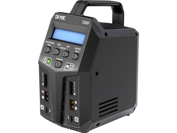 SkyRC T200, Lithium jern fosfat (LiFePO4), Lithium polymer (LiPo), Lithium-Ion (Li-Ion), Nikkel-Cadmium..., Overophedning