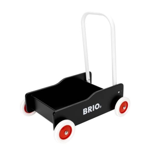 Brio - Lära Gå Vagn Svart