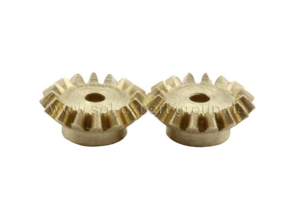 Sol Expert Z20k2 Brass Micro Gear Set Module 0.2 2 Pcs