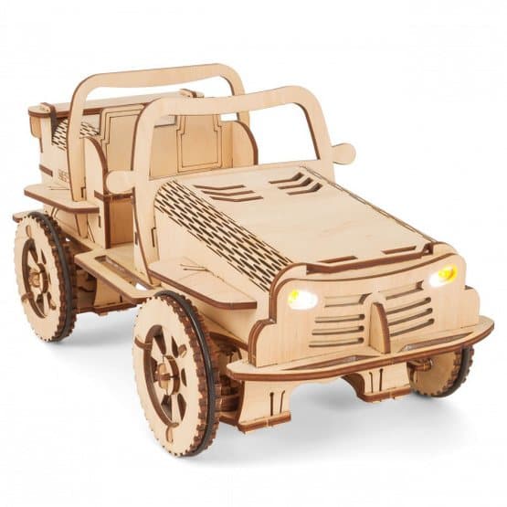 Ecobot - Trämodell Construction 3D Rc Buggy 154 Delar