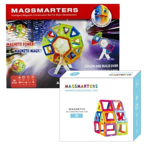 Magsmarters 58 dele + Magsmarters 30 dele