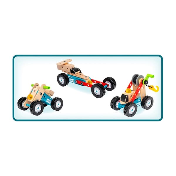 Pull Back Motor Set Byggsats Brio