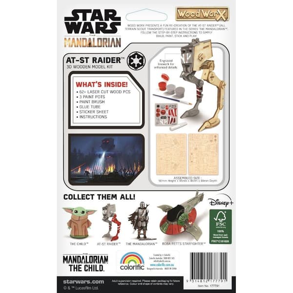 Star Wars, Wood Worx - AT-ST Walker