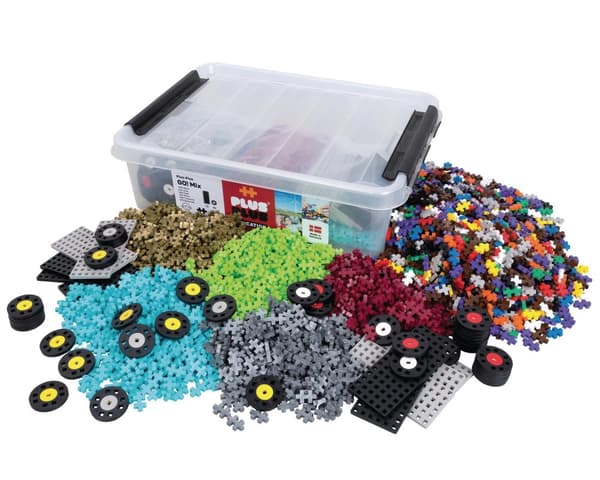 PLUS PLUS Mini med hjul chassi 2650/fp