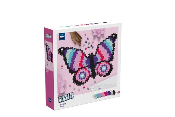 Puzzle By Number Butterfly 800 bitar Plus-Plus